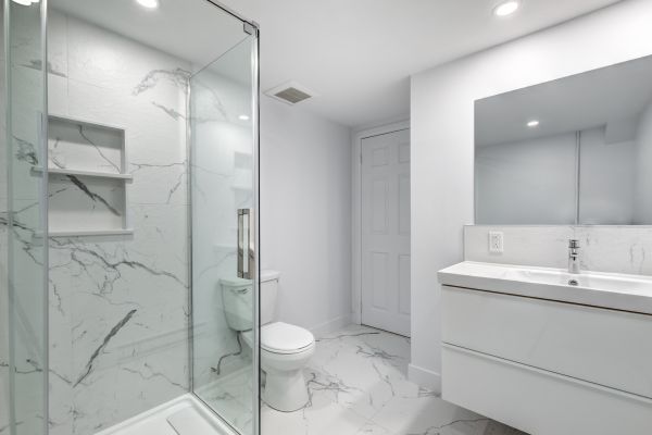 Basement Bathroom Construction in Stillwater
