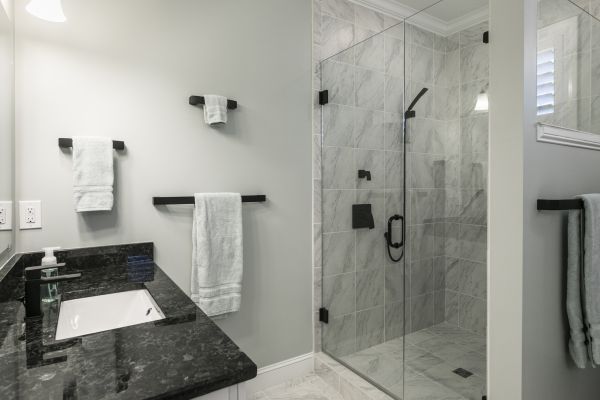 Granite Shower Installation in Stillwater