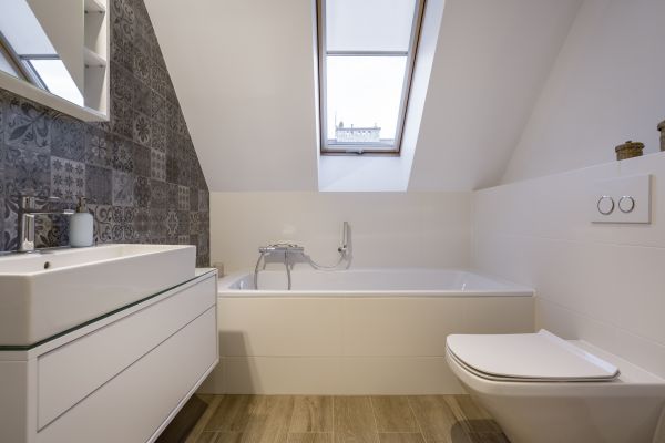 Attic Bathroom Construction in Stillwater